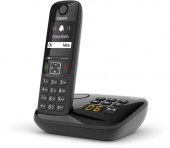 Р/Телефон Dect Gigaset AS690A черный автооветчик АОН