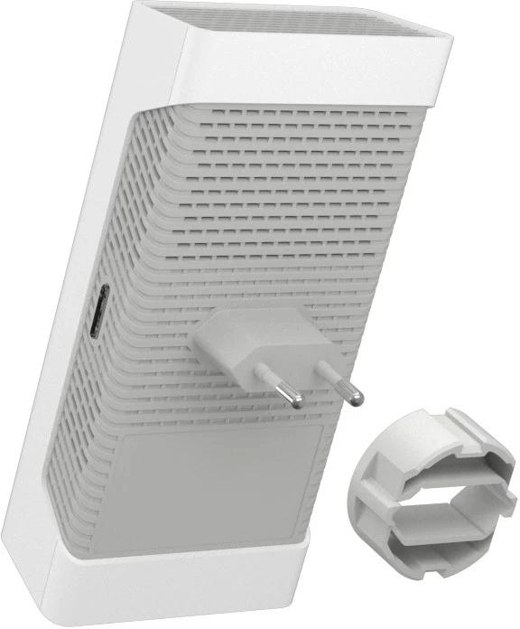 Повторитель беспроводного сигнала Keenetic Netcraze Buddy 6 SE (NC-4410) AX3000 10/100/1000BASE-TX белый