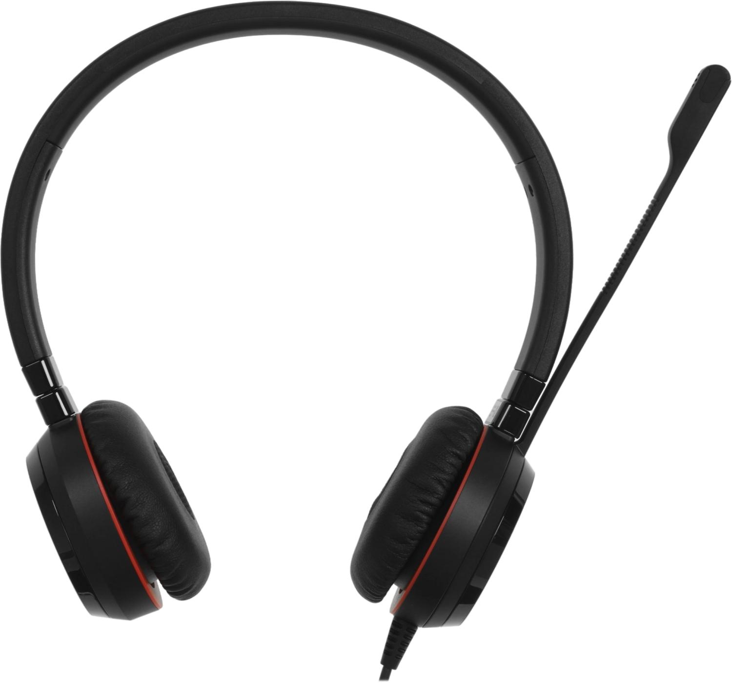 Наушники с микрофоном Jabra Evolve 30 II черный накладные USB оголовье (5399-823-369)