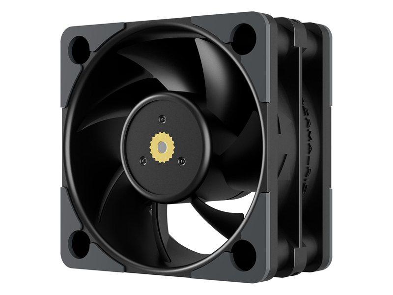 Кулер для корпуса/ Case Cooler Thermalright TL-B4020 (40x40x20mm, 4-pin PWM, 9.47CFM, 24.3dBA, 5500RPM, Black)