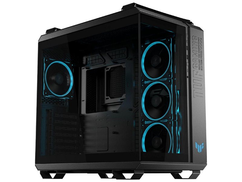Аксессуары ASUS TUF GAMING GT502 HORIZON TG ARGB/Motherboard Compatibility: ATX, Micro-ATX, Mini-ITX/BLACK/11.5 kg