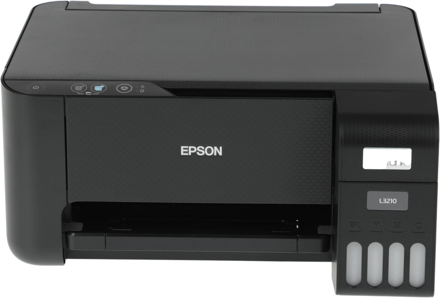 МФУ струйный Epson EcoTank L3210 (103) (C11CJ68405/C11CJ68403) A4 черный