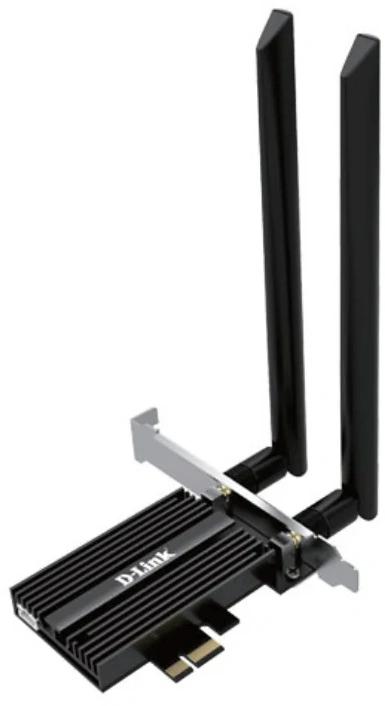 Сетевой адаптер Wi-Fi D-Link DWA-X562/E AX1800 PCI Express (ант.внеш.съем) 2ант.