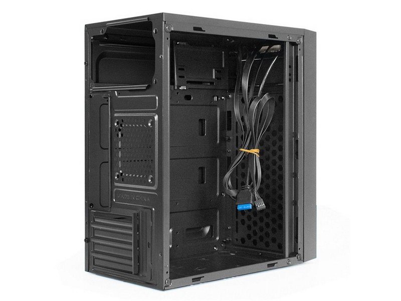 Корпус для ПК Exegate EX292356RUS (mATX, без БП, 1*USB+2*USB3.0, аудио, черный)