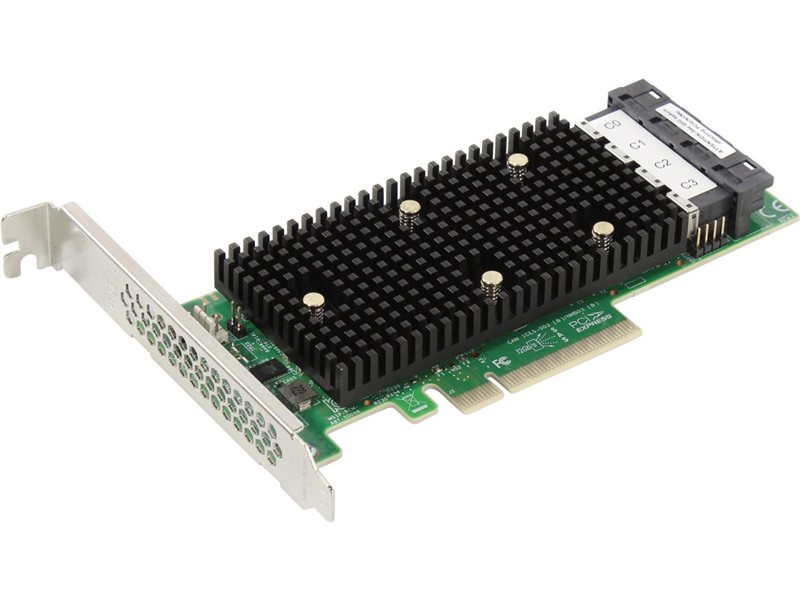 Контроллер/ LSI MegaRAID SAS 9400-16i (16-Port Int., 12Gb/s SAS/SATA/PCIe (NVMe), PCIe 3.1)