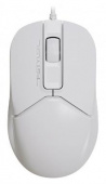 Мышь A4Tech Fstyler FM12S белый оптическая 1200dpi silent USB 3but (FM12S WHITE)