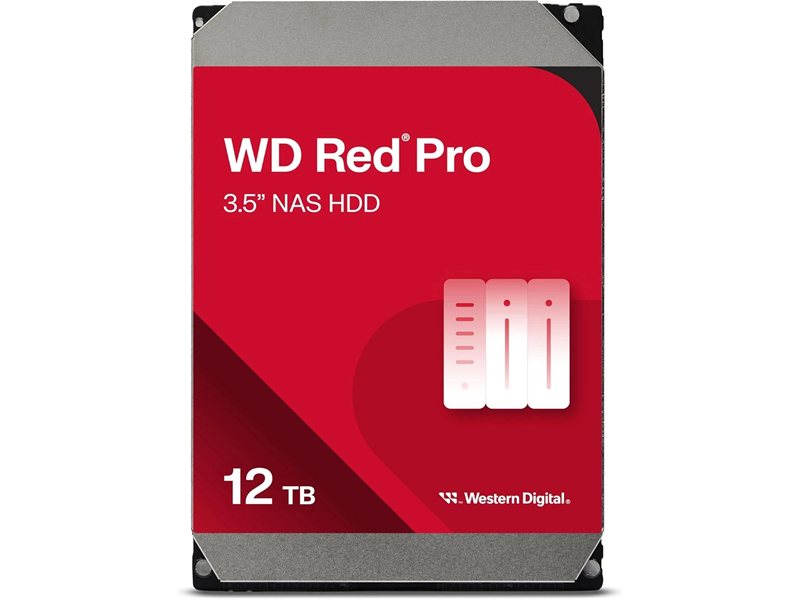 Жесткий диск WD SATA-III 12TB WD122KFBX NAS Red Pro (7200rpm) 512Mb 3.5"