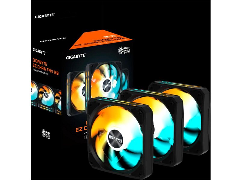 Комплект вентиляторов GIGABYTE GP-GBT EZFAN1203
