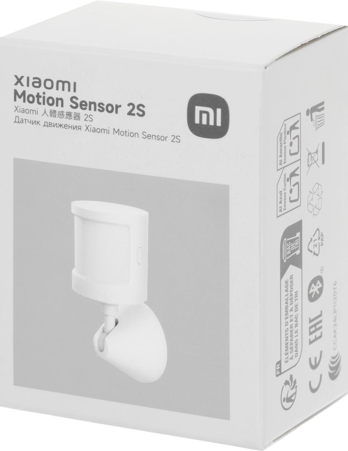Датчик движ. Xiaomi Mi Motion Sensor 2S (BHR8995GL/XMPR02SGXS) белый