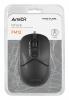 Мышь A4Tech Fstyler FM12S черный оптическая 1200dpi silent USB 3but (FM12S BLACK)