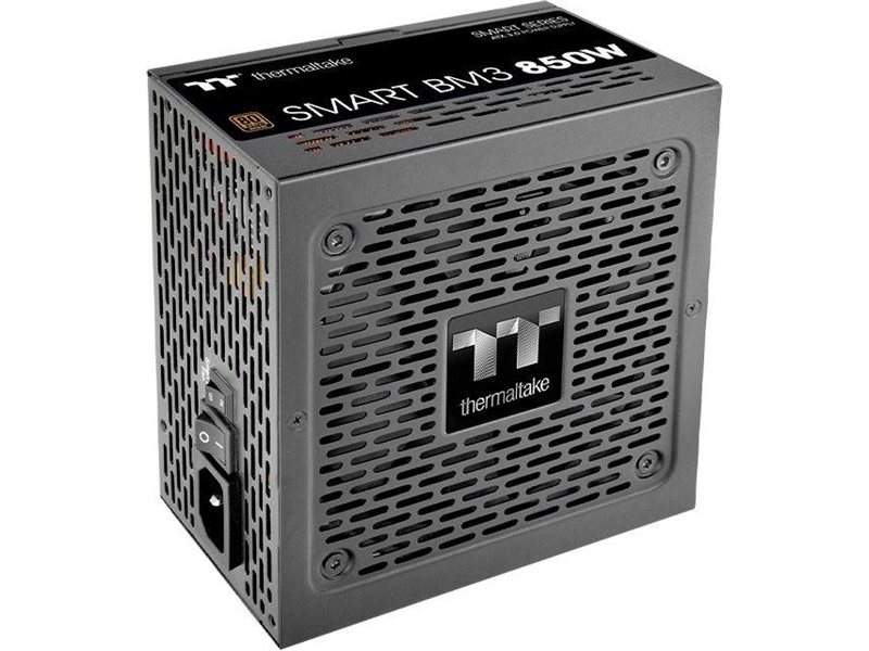 Блок питания Thermaltake ATX 850W Smart BM3 Gen.5 80+ bronze (20+4pin) APFC 120mm fan 6xSATA Cab Manag RTL
