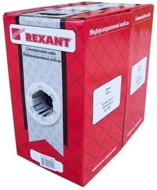 Кабель информационный Rexant 01-0146-1 кат.5E F/UTP 4 пары PE внешний 305м черный
