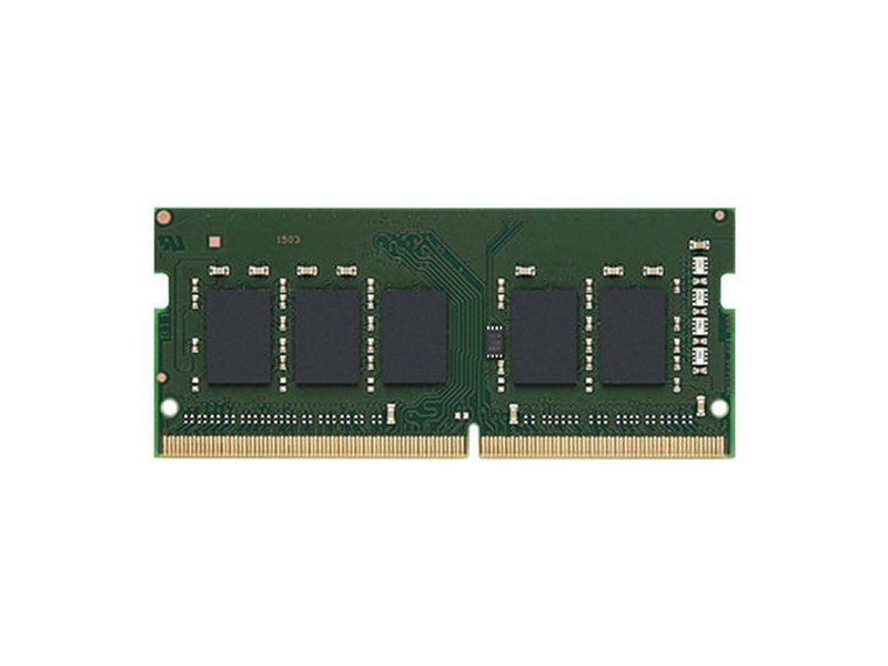 Память оперативная/ Kingston 8GB 3200MT/s DDR4 ECC CL22 SODIMM 1Rx8 Hynix D