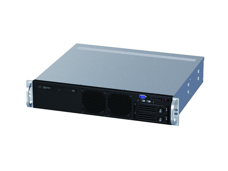 Серверный корпус/ 2U chassis; ATX, Micro-ATX, Mini-ITX MBs; 2 x 3.5''hs + 2 x 3.5'' internal + 1 x 2.5'' internal; single ATX 500W; no rails