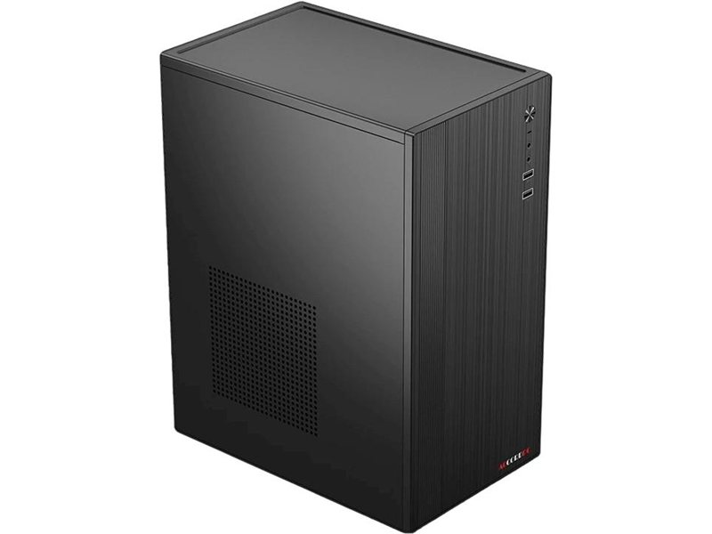 Корпус Accord ACC-M802 черный без БП mATX 1x80mm 1x120mm 1xUSB2.0 1xUSB3.0 audio bott PSU