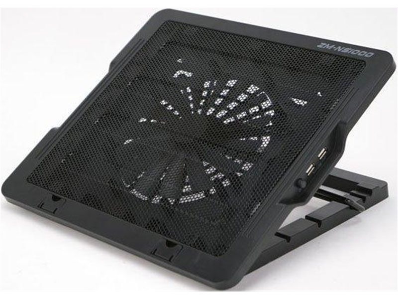 Система охлаждения нотбука Zalman ZM-NS1000 Notebook Cooling Stand, Up to 16” Laptop, 180mm fan, 5 level angle adjustment