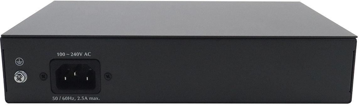 Коммутатор Origo OS2410P/120W OS2410P/120W/A1A (L2) 8x1Гбит/с 2SFP 120W настраиваемый