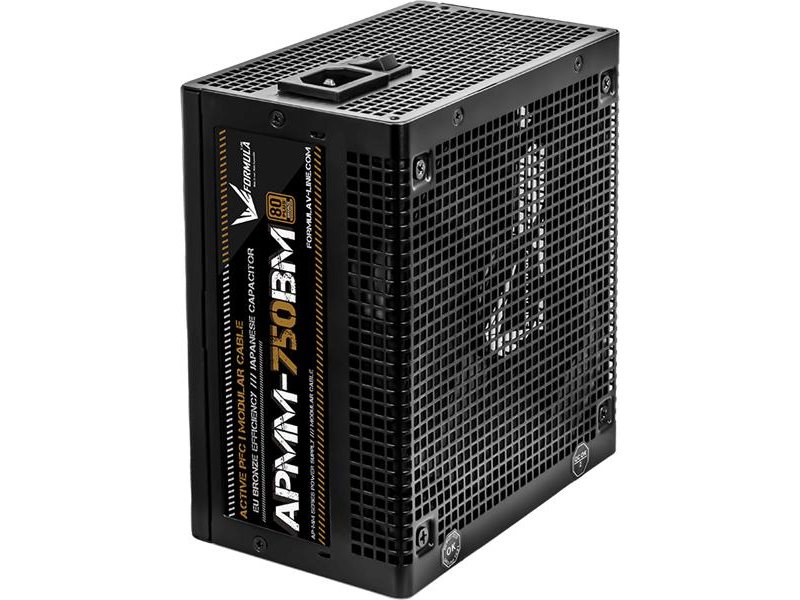 Блок питания Formula V Line APMM-750BM, 750W, ATX3.1/PCIe5.1, APFC, 80+ Bronze, 12cm Fan, Full Modular