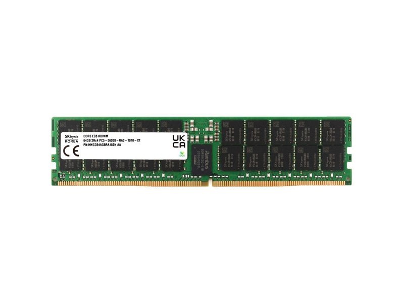 Модуль памяти Hynix 64GB DDR5 HMCG94AGBRA182N 5600MHz DIMM 2Rx4 Registred ECC