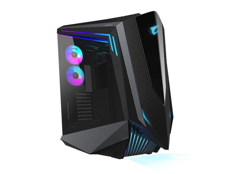 Корпус Gigabyte AORUS C700 Glass FullTower, E-ATX, USB-C x1, USB3.0 X4, HDMI x1, Audio I/O, Black, TG