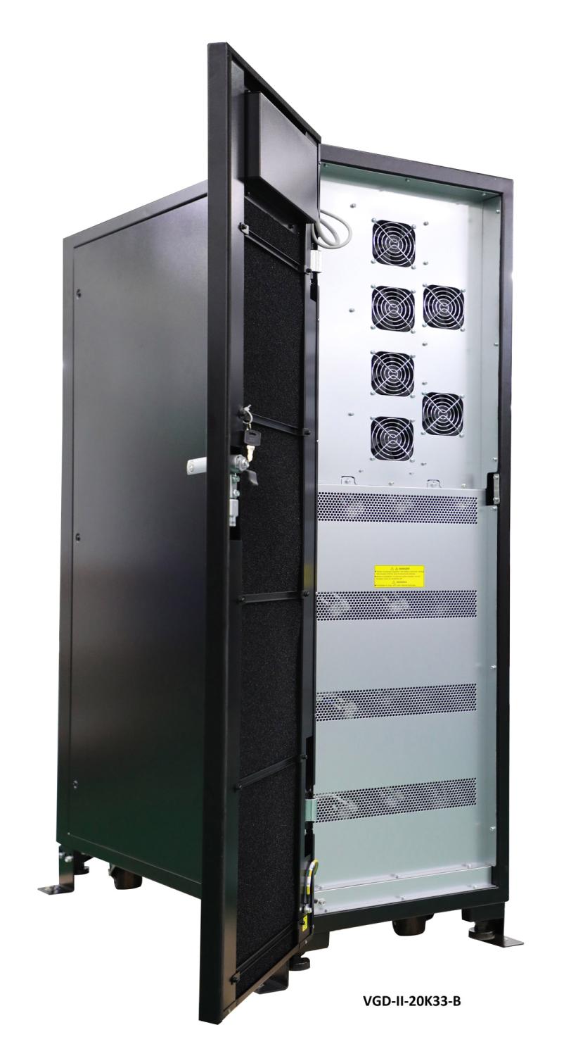 Источник бесперебойного питания Powercom Vanguard-II-33 VGD-II-20K33 20000Вт 20000ВА черный