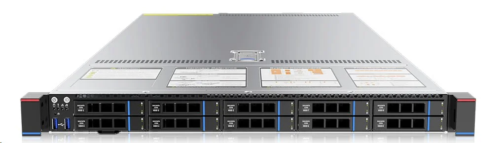 Серверная платформа SNR-SR1410RS-NV, 1U, Scalable Gen4,5, DDR5, 10xSATA/SAS/NVMe, резервируемый БП