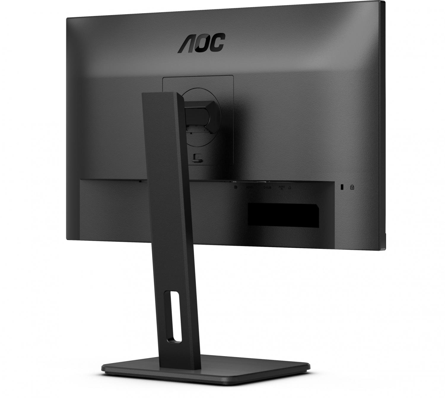Монитор AOC 24" 24E3QAF черный IPS LED 16:9 HDMI M/M матовая HAS Piv 300cd 178гр/178гр 1920x1080 75Hz VGA DP FHD 4.45кг