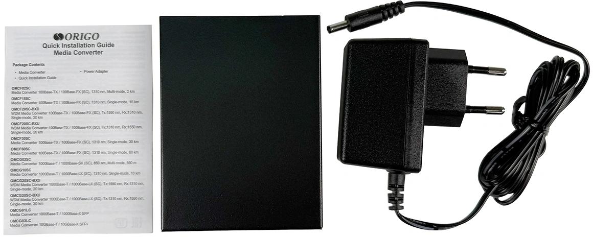 Медиаконвертер Origo OMCG03LC/A1A
