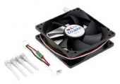 Вентилятор для корпуса ZALMAN ZM-F2 PLUS (SF), 92x92x25mm, 3-PIN, 1500 RPM, 20-23DBA, LONG LIFE BEARING