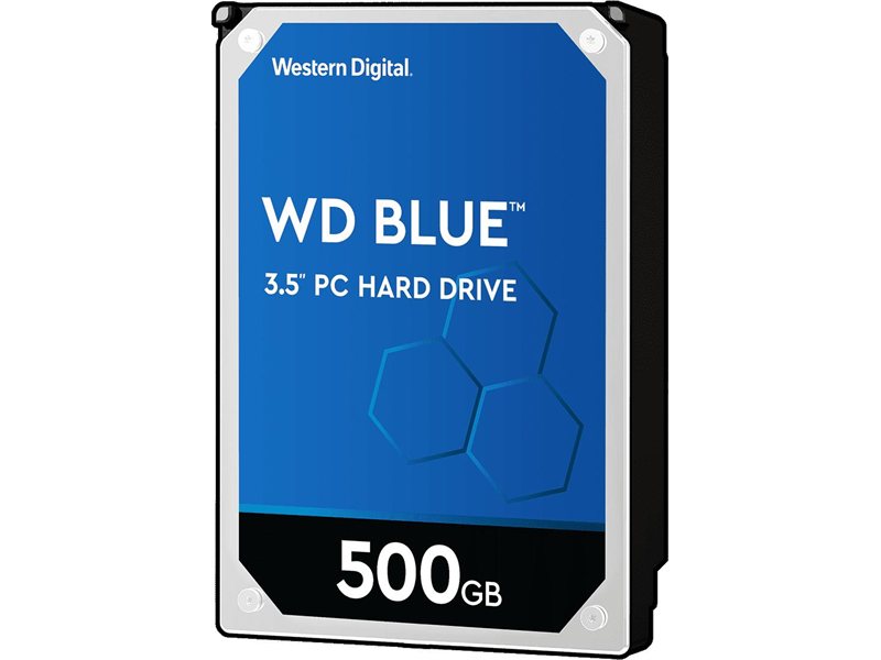 Жесткий диск/ HDD WD SATA3 500Gb Caviar Blue 7200 32Mb 1 year warranty