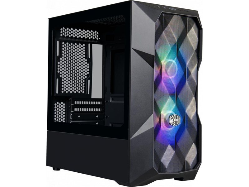 Корпус Cooler Master MasterBox TD300 Mesh черный без БП mATX 4x120mm 4x140mm 2xUSB3.0 audio bott PSU