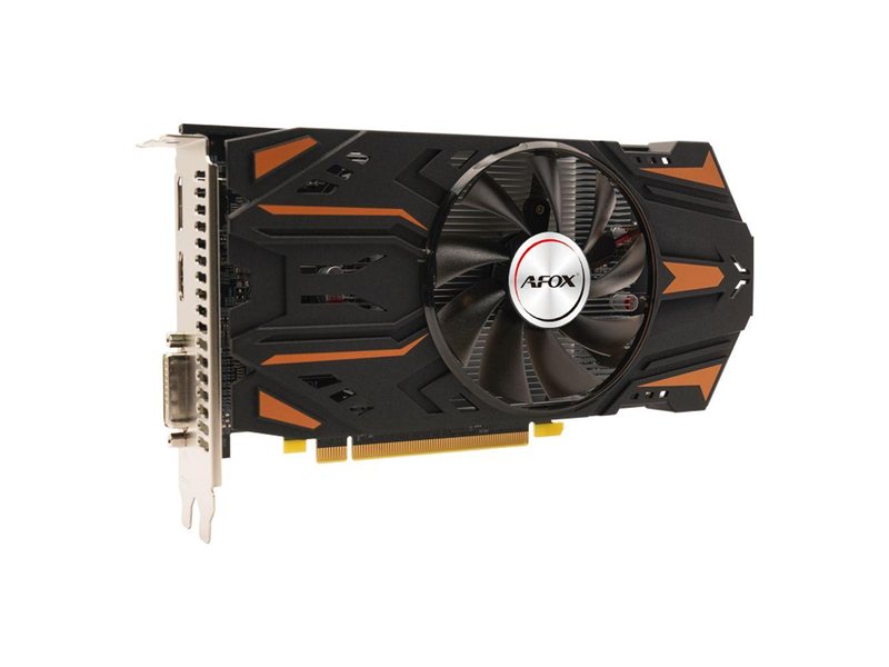 Видеокарта Afox RX560 4GB GDDR5 128bit DVI DP HDMI 1FAN RTL