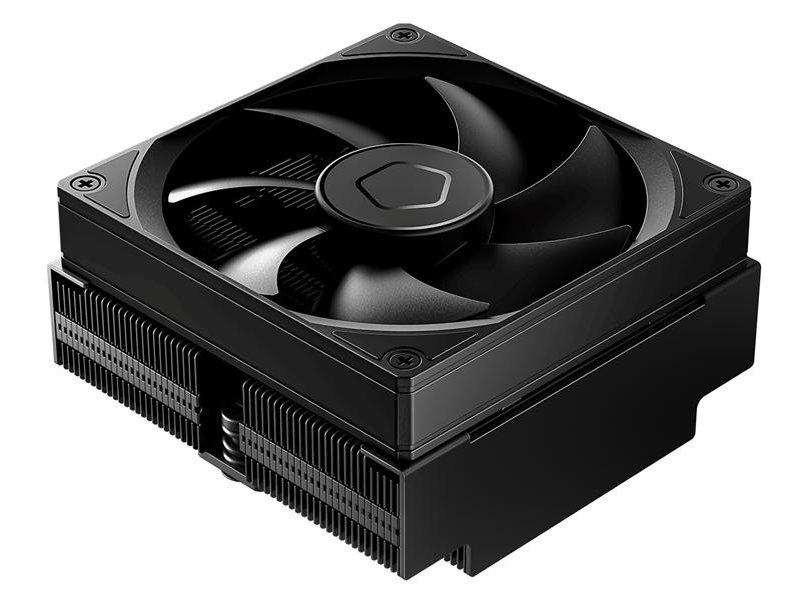Кулер для процессора ID-COOLING IS-53-XT BLACK LGA1851/1700/1200/115X/AM5/AM4 низкопрофильный высота 53mm (24шт/кор, TDP 95W, PWM, 4 тепл.трубок + медная база, FAN 92mm, черный) BOX