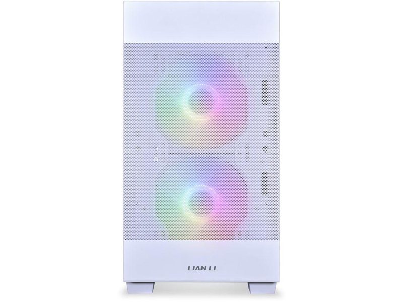 Корпус Lian-Li Lancool 205M Mesh белый без БП mATX 3x120mm 2x140mm 2xUSB3.0 audio bott PSU