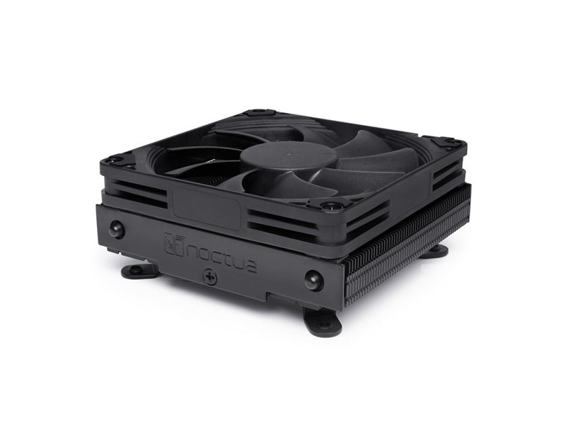 Кулер для процессора/ CPU Cooler Noctua NH-L9i chromax.black (59W, 4-pin PWM, 37mm, Al/Cu, 2x6mm, 1x92x92x14mm, 33.84CFM, 23.6dBA, 2500RPM, S: 1200/115x, Black)