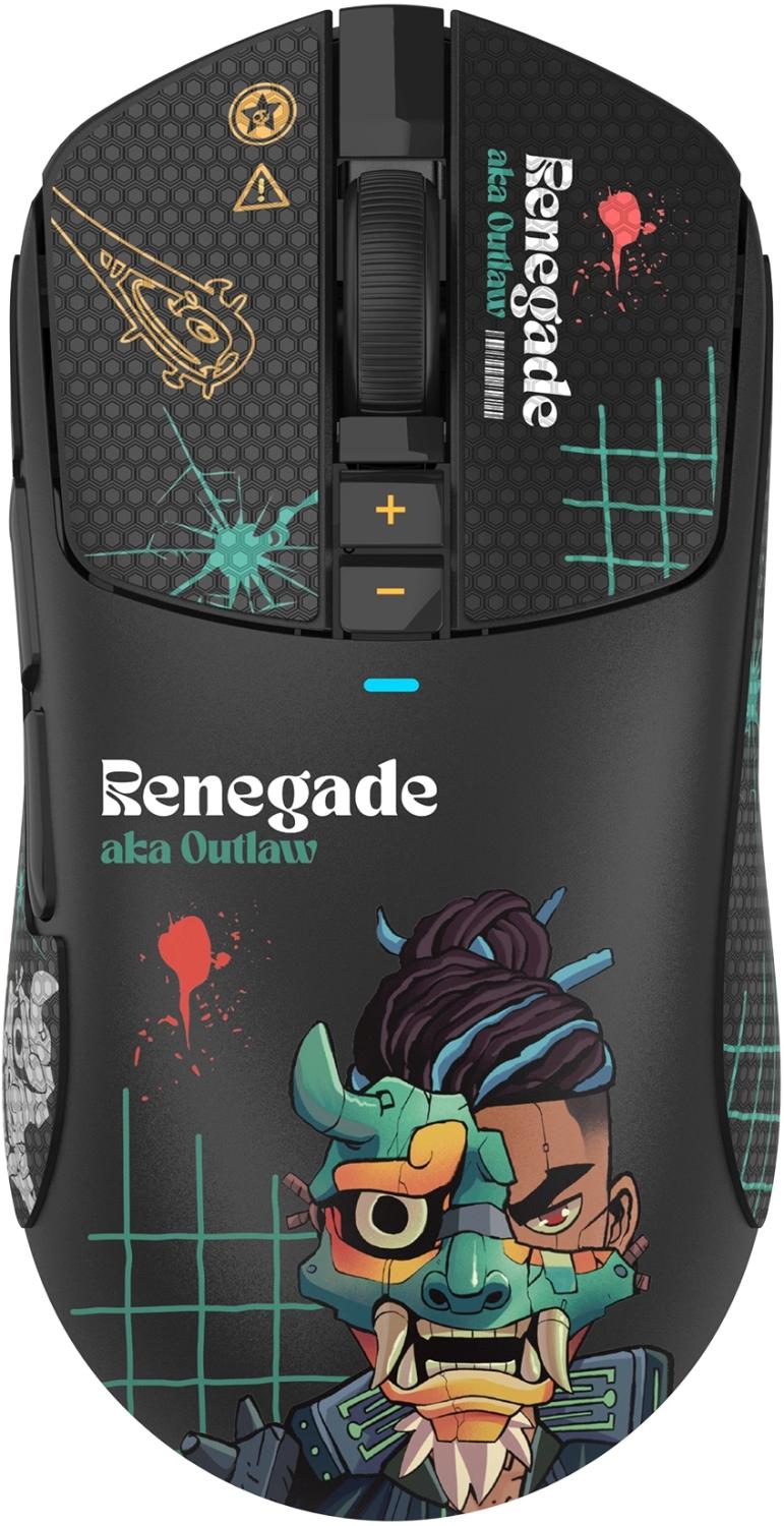 Мышь A4Tech Bloody R72 Ultra Duo Renegade черный оптическая 20000dpi беспров. USB/USB-C 7but