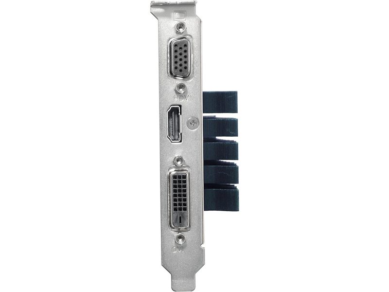 Видеокарта Asus PCI-E 2.0 GT710-SL-2GD5-BRK-EVO NVIDIA GeForce GT 710 2Gb 64bit GDDR5 954/5012 DVIx1 HDMIx1 CRTx1 HDCP Ret low profile