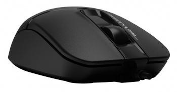 Мышь A4Tech Fstyler FM12 черный оптическая 1200dpi USB 3but (FM12 BLACK)