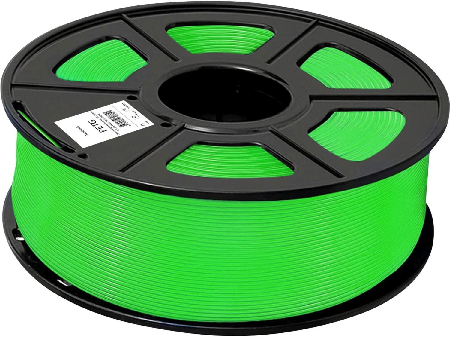 Пластик для принтера 3D Cactus CS-3D-PETG-1KG-GREEN PETG d1.75мм 1кг L316м 1цв.
