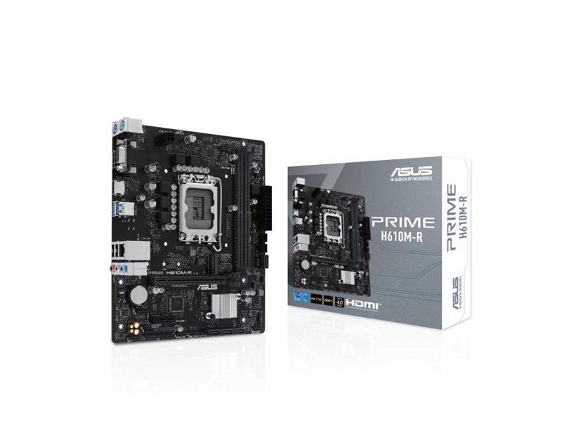 Материнская плата/ PRIME H610M-R-SI//LGA1700 H610 DP HDMI VGA MB