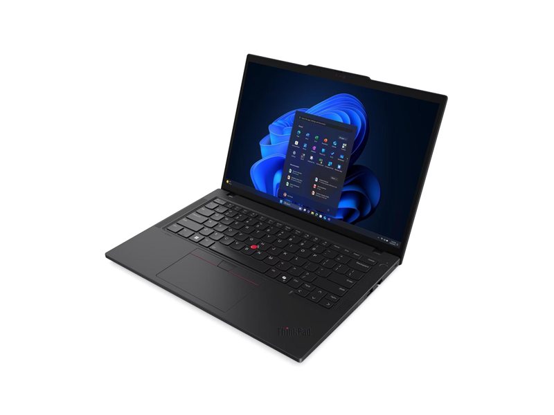 Ноутбук Lenovo ThinkPad T14 G6 Core Ultra 7 255U 32Gb SSD1Tb Intel Graphics 14" IPS WUXGA (1920x1200) без ОС black WiFi BT Cam (21QC006HFW)