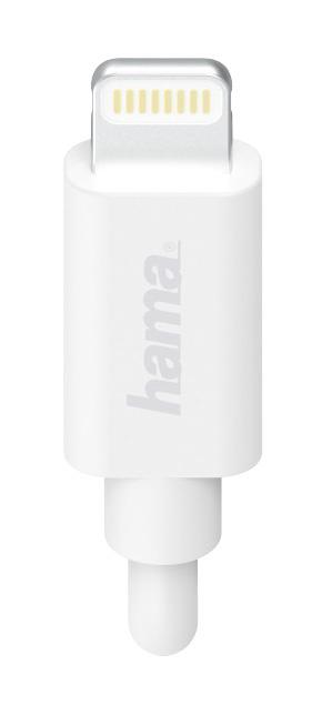 Автомобильное зар./устр. Hama H-183291 5W 1A для Apple белый (00183291)
