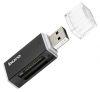Устройство чтения карт памяти USB2.0 Buro BU-CR-3104 черный