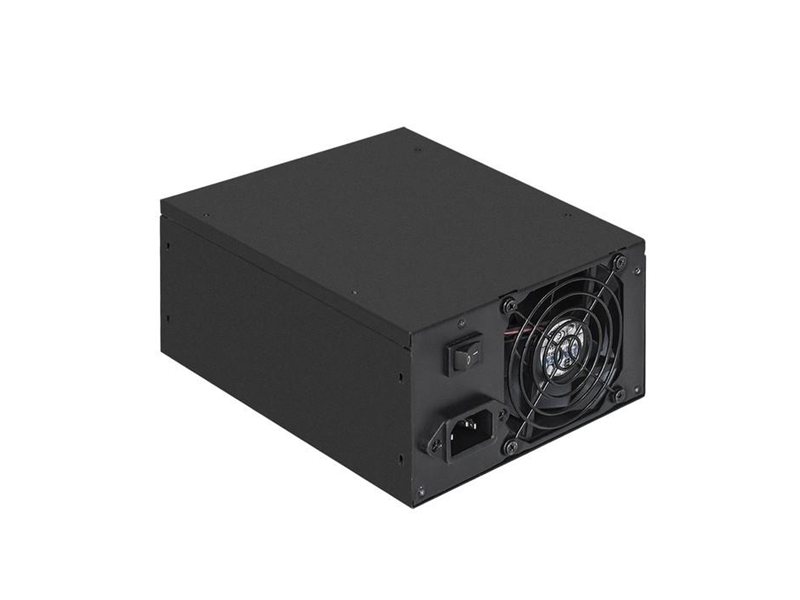 Exegate EX292190RUS Серверный БП 400W ExeGate ServerPRO-400ADS (ATX, APFC, КПД 82% (80 PLUS), 2x8cm fans, 24pin, (4+4)pin, PCIe, 9xSATA, black)