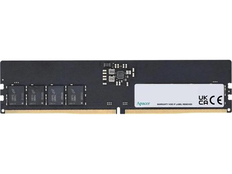 оперативная память Apacer  DDR5  8GB  5600MHz DIMM CL46 1.1V (Retail) 1024*8  3 years (AU08GHB56CVDBGH/FL.08G2C.RKH)