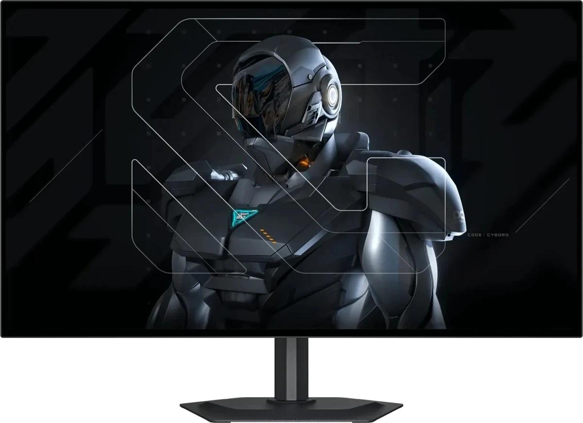 Монитор Gigabyte 27" MO27Q28G черный WOLED LED 16:9 HDMI M/M матовая HAS Piv 1500000:1 335cd 178гр/178гр 2560x1440 280Hz DP Quad 2K (1440p) USB 6кг