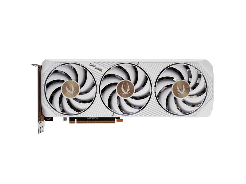 Видеокарта ZOTAC GAMING GeForce RTX 5070 Ti SOLID CORE OC WHITE ED 16GB GDDR7, 256bit, 2482/28000 (ZT-B50710Q2-10P)
