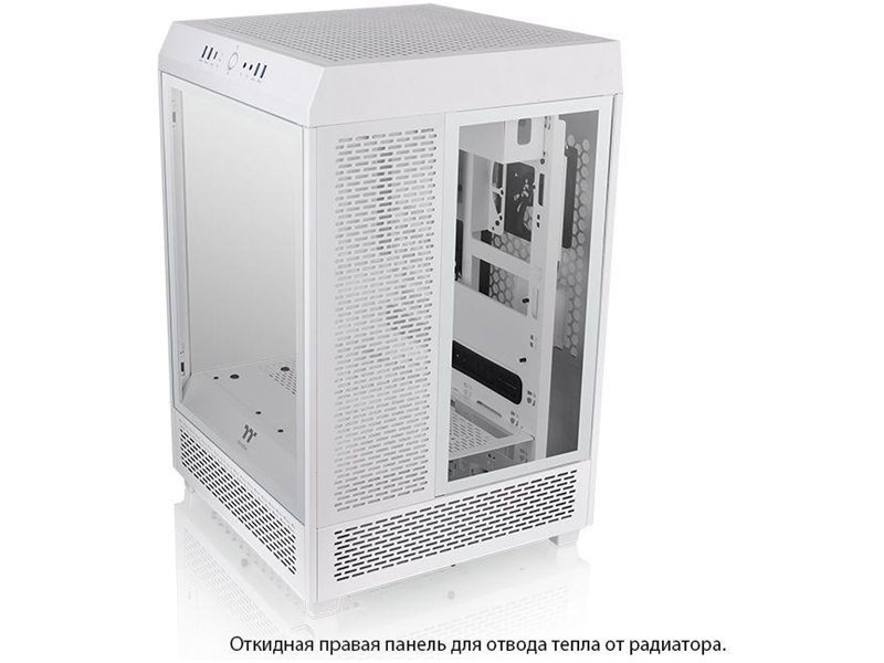 Корпус Thermaltake The Tower 500 белый без БП E-ATX 9x120mm 3x140mm 4xUSB3.0 audio bott PSU