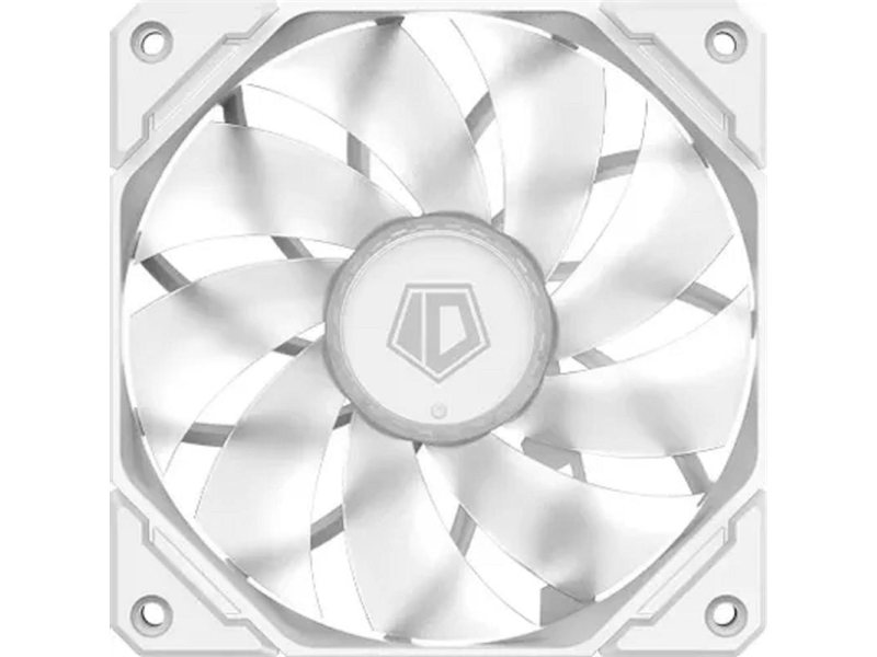 Case fan ID-Cooling TF-12025-PRO-ARGB WHITE 120мм ( PWM, резиновые углы, белый, ARGB, 500-1800об/мин) BOX