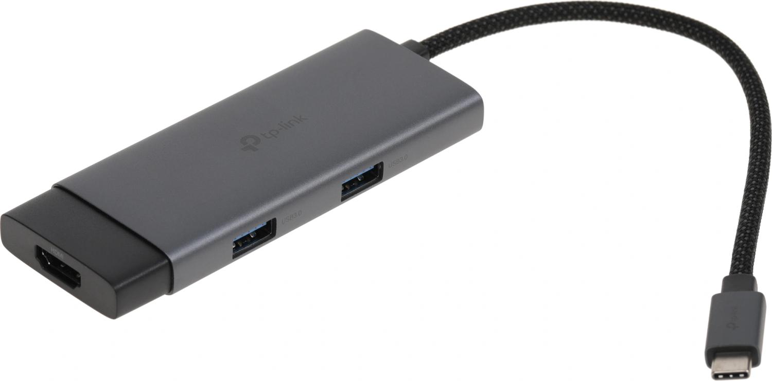 Разветвитель USB-C TP-Link UH5020C 2порт. серый